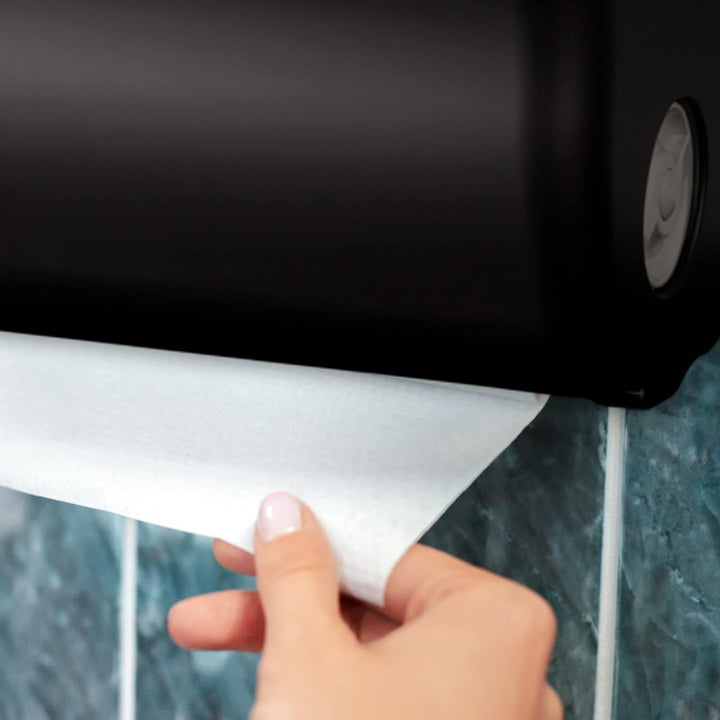 Jofel AG56600-MT Selbstschneidender ABS-Schneidspender, mattschwarz, schwarz