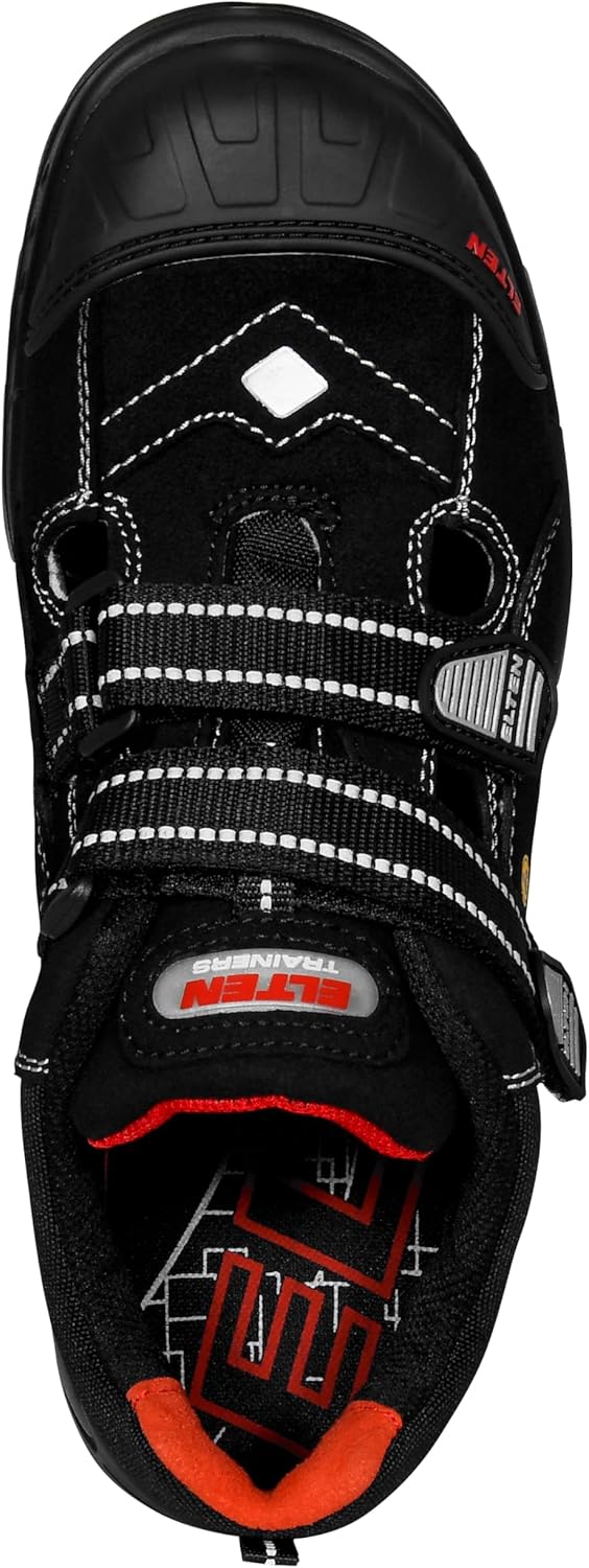 Elten 726661-38 Scott Pro, S1P Sandale ESD Schwarz 38 EU Einfarbig, Schwarz 38 EU Einfarbig