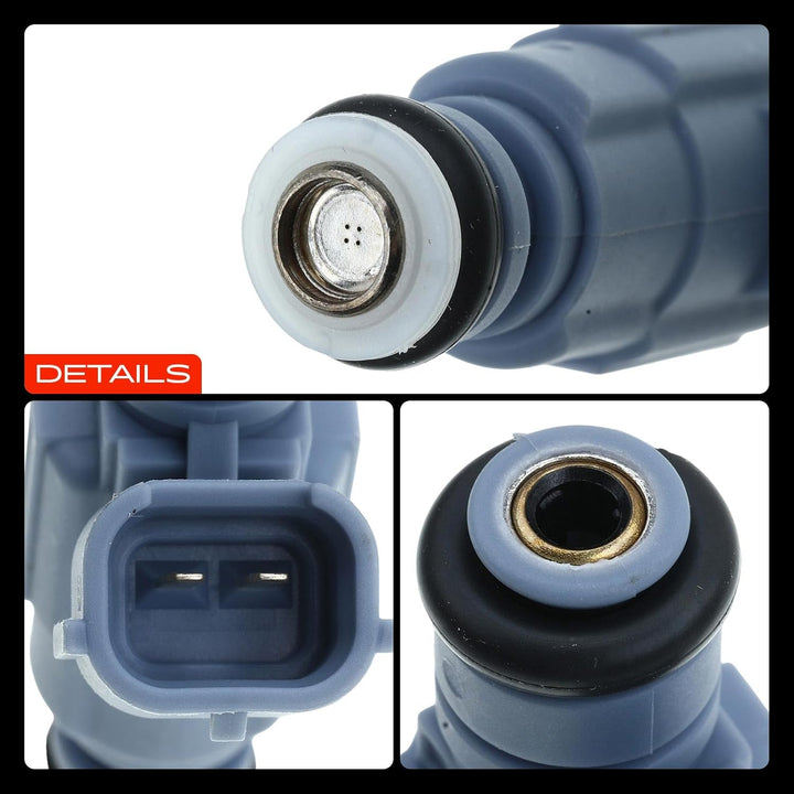 Frankberg 4x Einspritzventil 2.0L Benzin Kompatibel mit Octavia I 1U2 1U5 1999-2007 Golf IV 1J1 1998