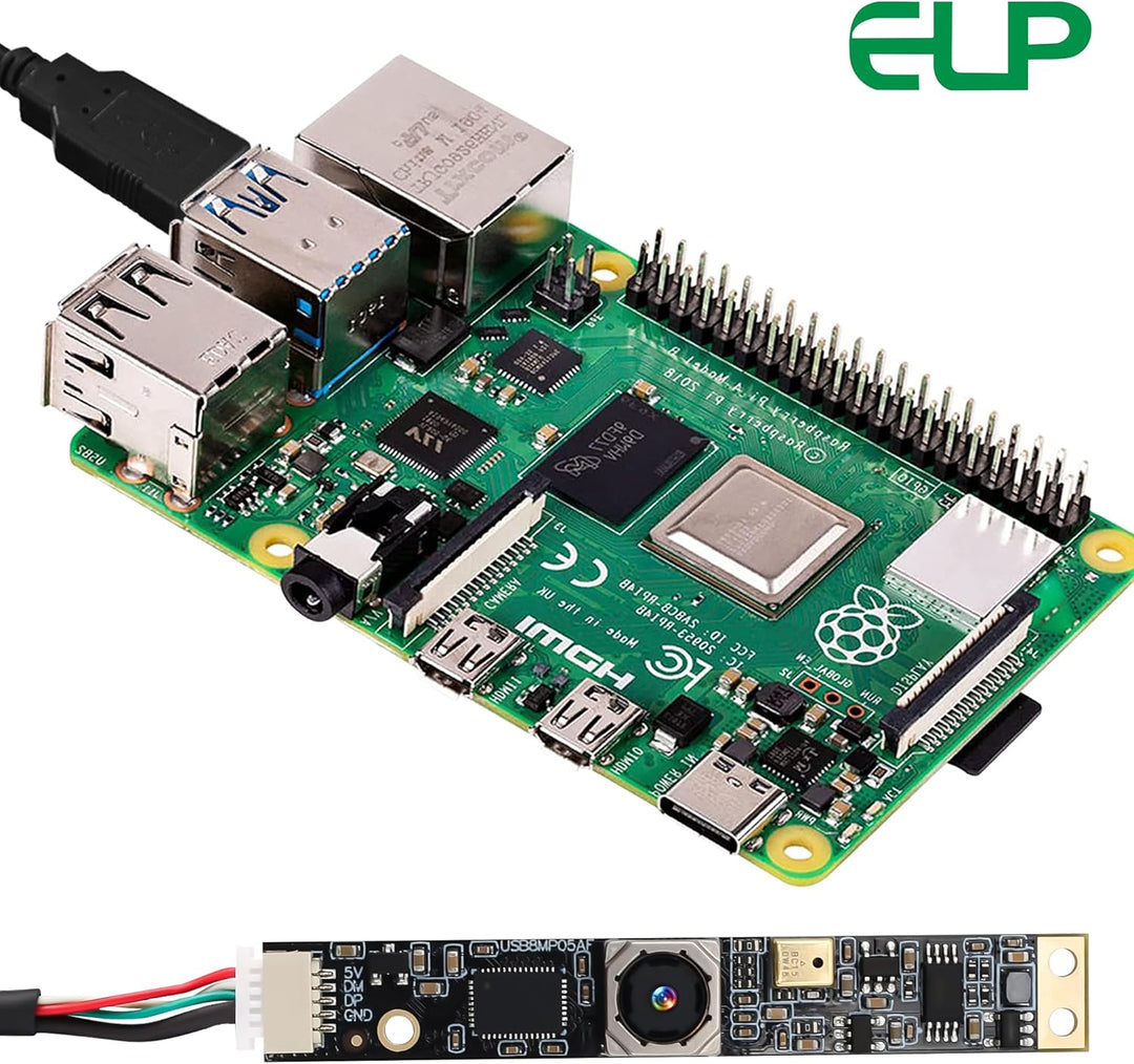 G 8MP USB-Kameramodul mit Mikrofon, Autofokus, PC-Kamera für Computer, 4K-Lightburn-Kamera für Laser