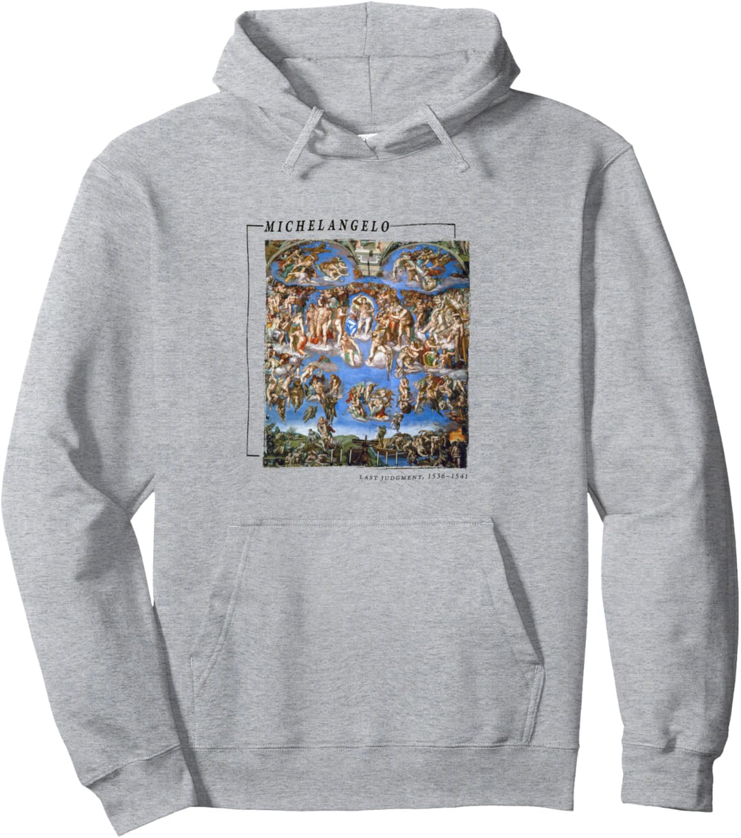 Michelangelo Gemälde Das Jüngste Gericht Pullover Hoodie