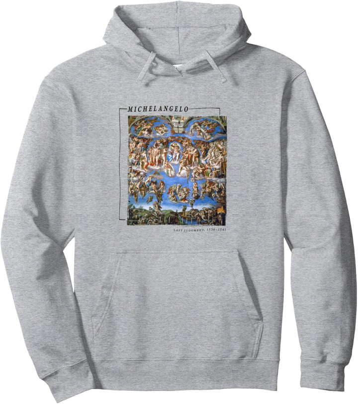 Michelangelo Gemälde Das Jüngste Gericht Pullover Hoodie