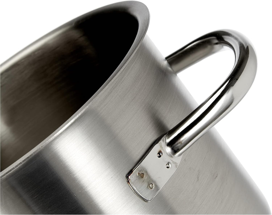 Paderno Suppentopf, Edelstahl, 9 l 3 3/8qt silber 3.4 Quarts, 3.4 Quarts