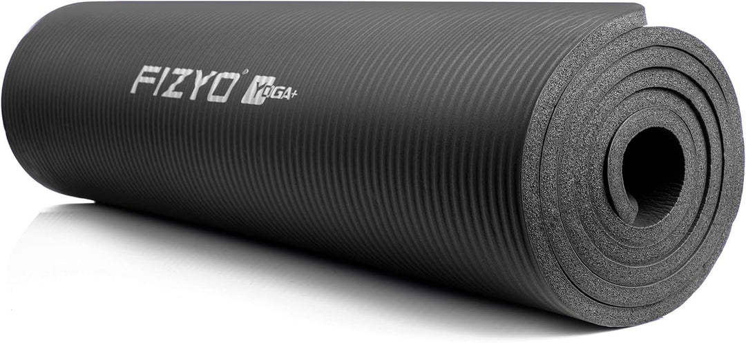 FIZYO Yogamatte 183x61x1 cm – Rutschfeste Fitness- &amp; Trainingsmatte aus NBR-Schaum – Gymnastikmatte