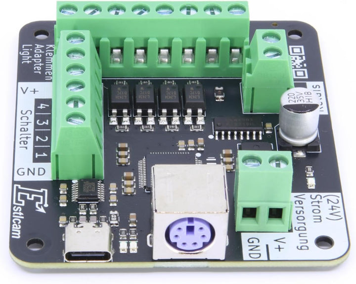 Estlcam Klemmenadapter Light Steuerung CNC
