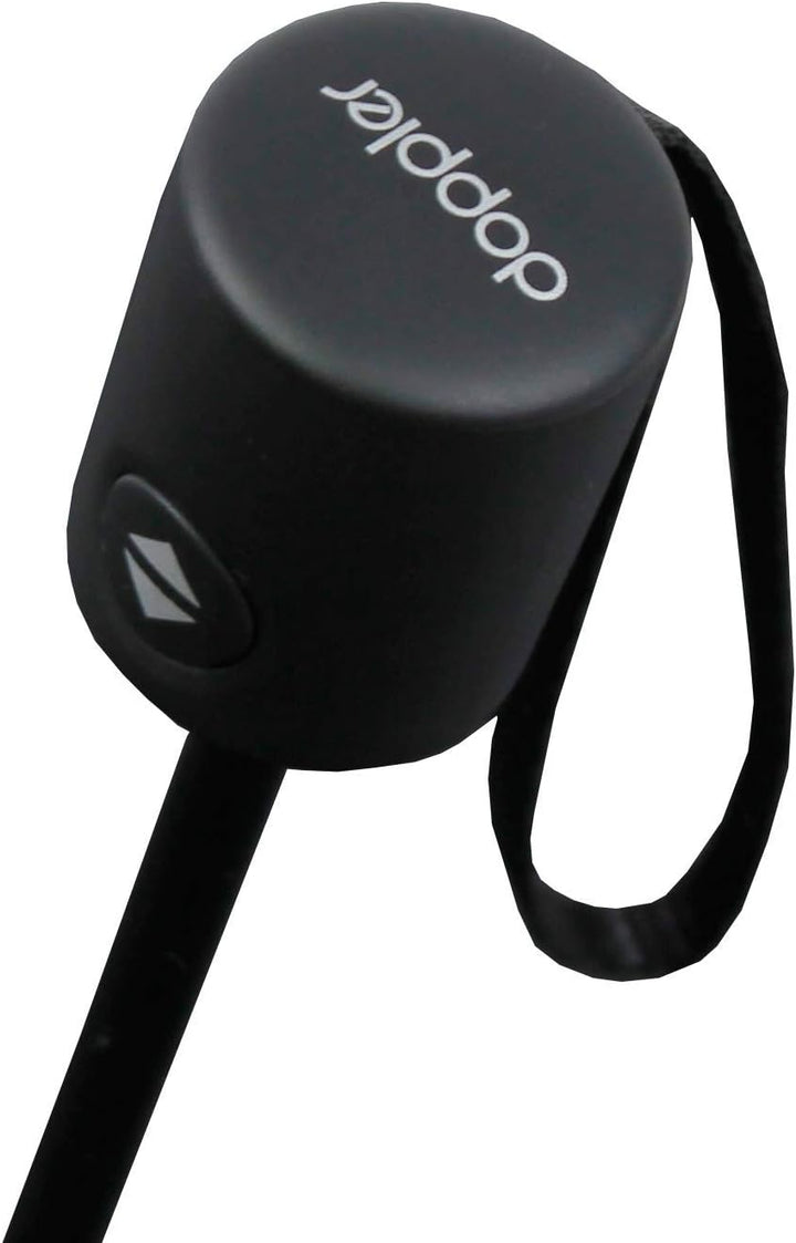 doppler magic zero mini Taschenschirm mit Auf-Zu-Automatik - simply black Uni Black, Uni Black