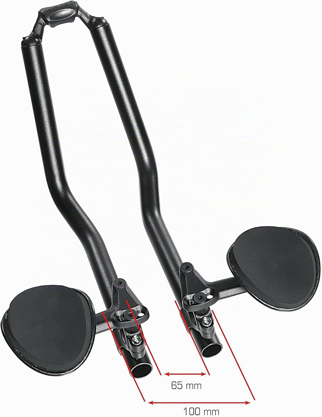 Ergotec Tribar Professional verstellbar (Alu) Schwarz 63 x 32 x 32 cm, Schwarz 63 x 32 x 32 cm