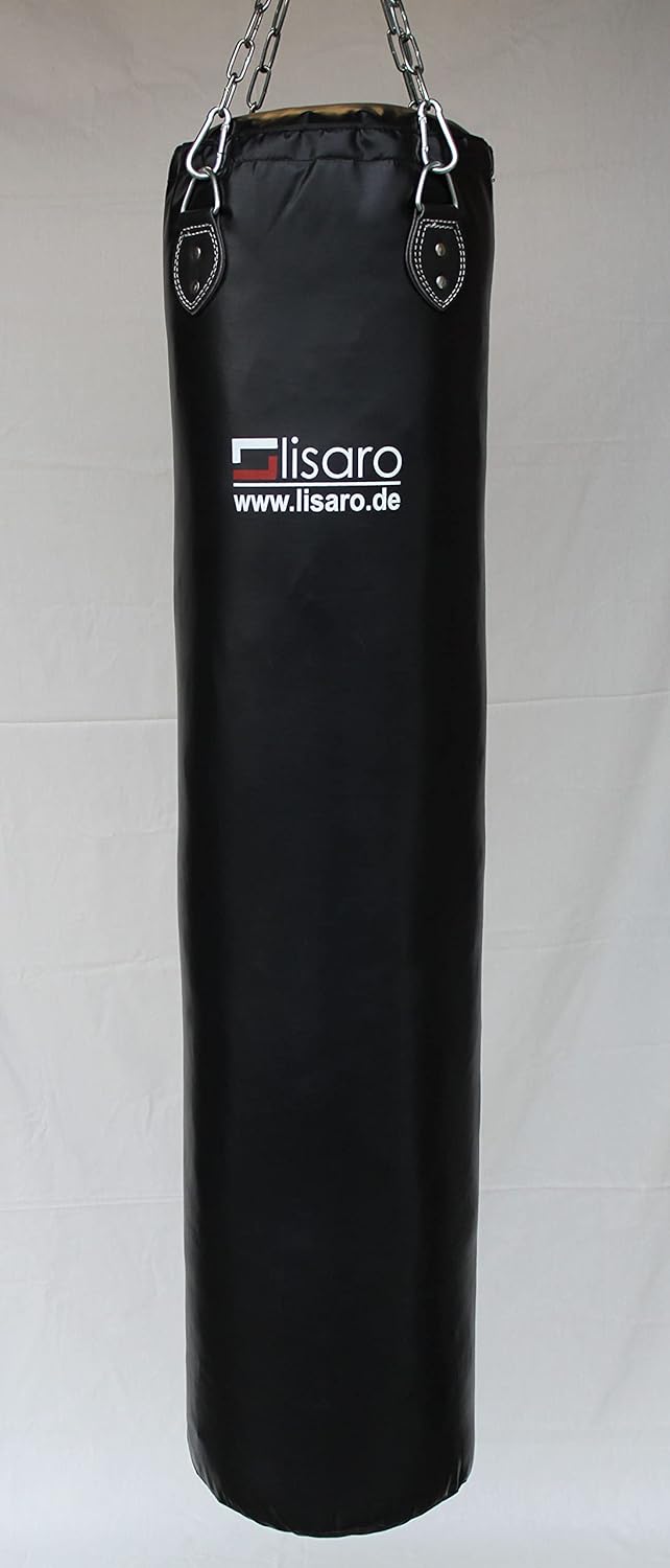 LISARO Profi BOXSACK FÜR Aller Boxing Art, AUS Kunstleder(Vinyl) Studio QUALITÄT GR. 100X35CM CA.3 -