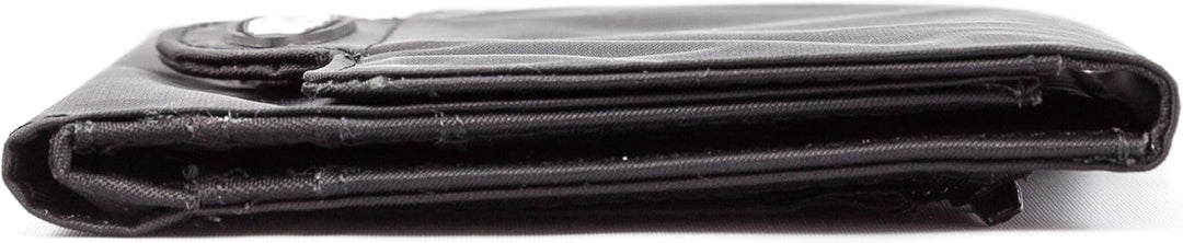 Big Skinny Trixie Damen Geldbörse, dreifach gefaltet, schmal, für bis zu 30 Karten Schwarz, Schwarz