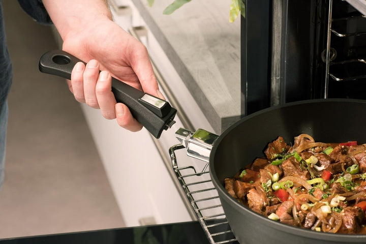 Berndes Vario Click Induction Schmorpfanne, Aluguss, Black, 24 cm Schmorpfanne Schwarz 24 cm, Schmor