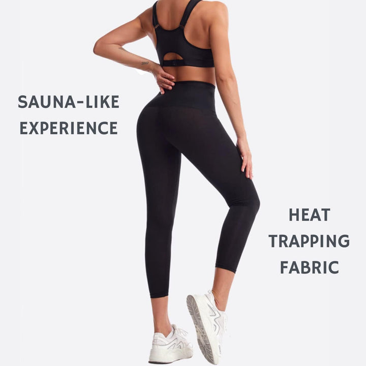 Nano Hertz Hosen Sauna Sporthose Abnehmen Hosen Laufhose Hot Thermo Sweat Schwitzhose Schwitzen Jogg