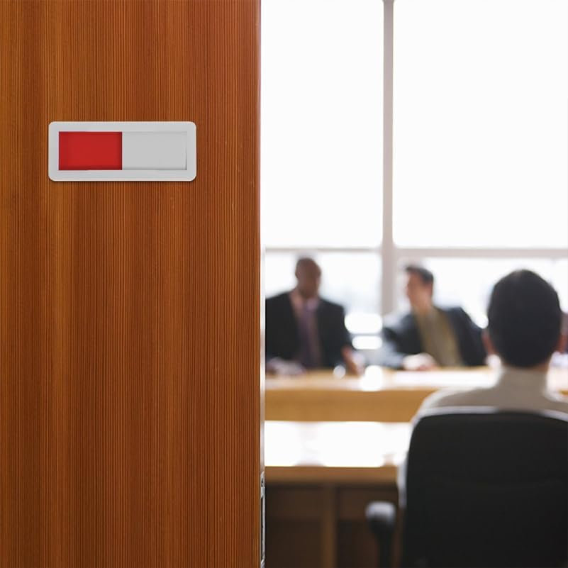 EXCEART 5 Stücke Frei Besetzt Schild Schiebeschild Türschild Klebeschild Raumschild Hängeschild Wand