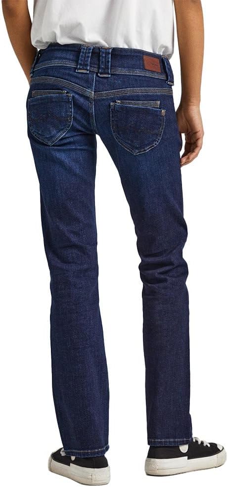 Pepe Jeans Damen Straight Leg VENUS 29W / 32L Blue (Denim-cs7), 29W / 32L Blue (Denim-cs7)