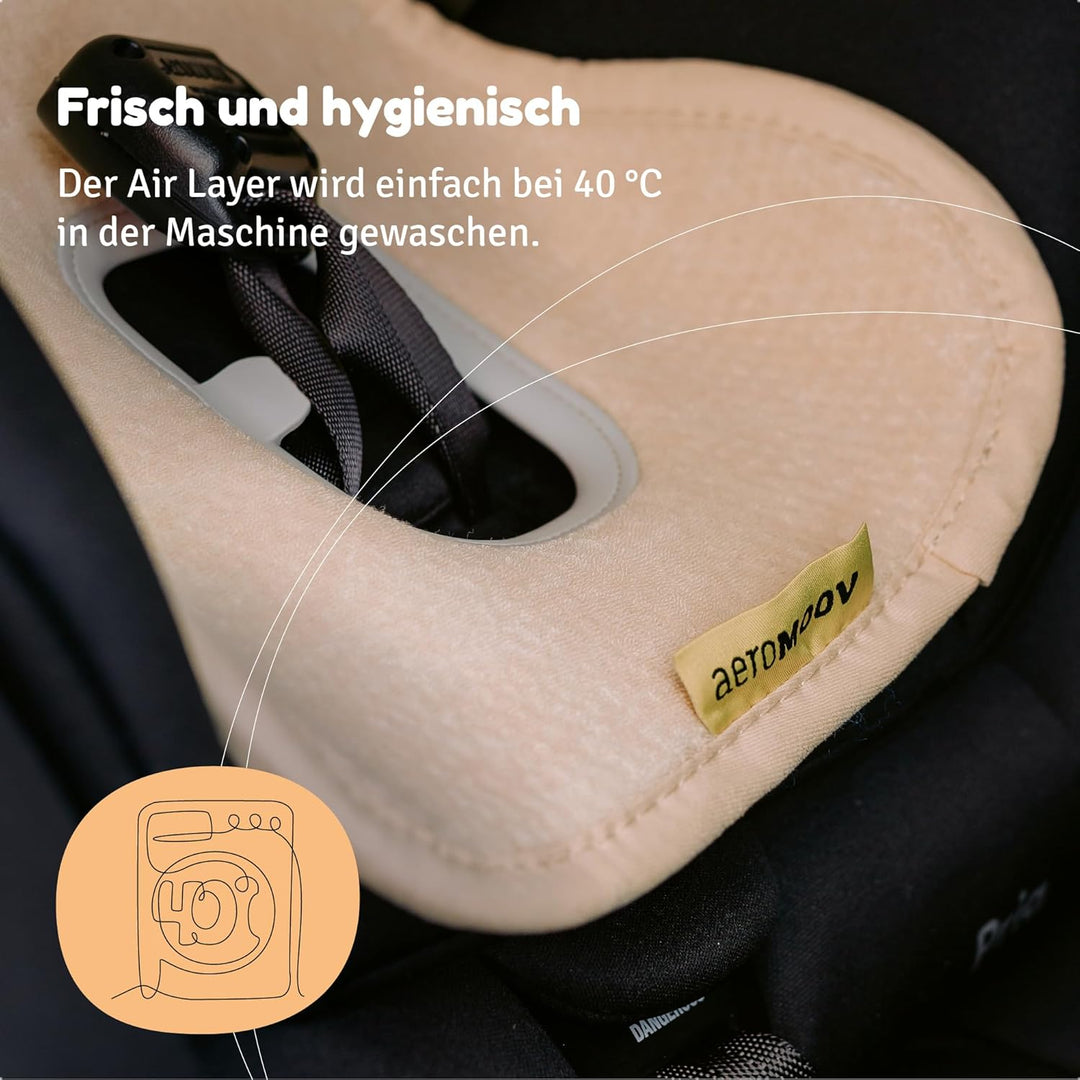 Aeromoov - Baby Sitzauflage Air Layer - Einlage Für Autositz oder Kinderwagen - Gruppe 0 - Antischwi
