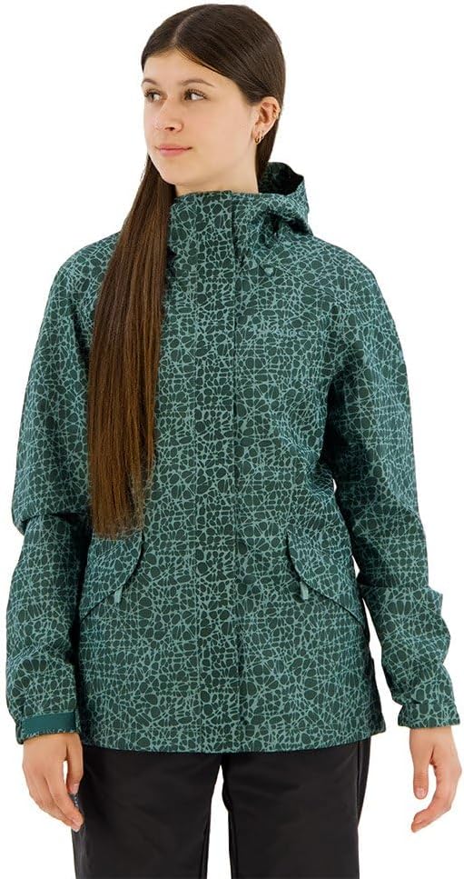 VAUDE Damen Women's Rosemoor Aop Jacket Jacke 38 dusty forest, 38 dusty forest