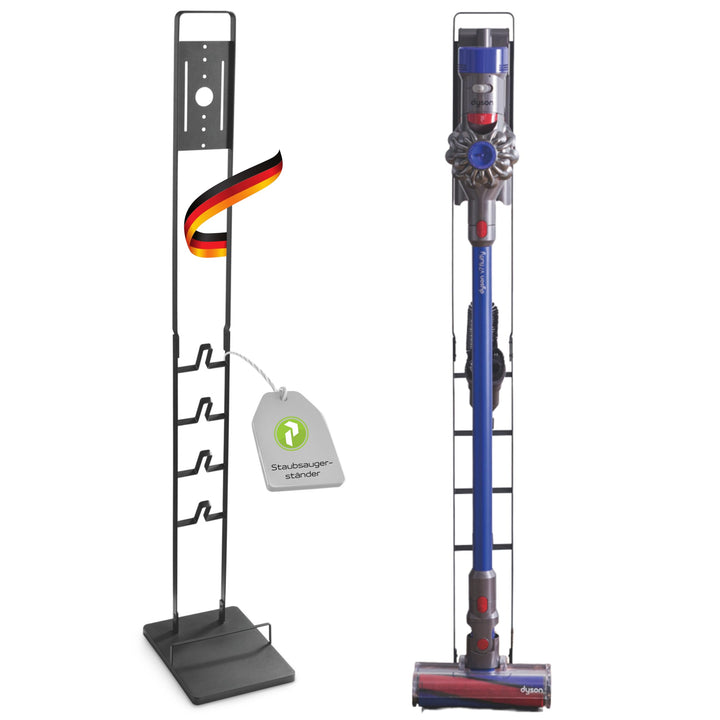 Perfect, Staubsauger-Ständer, Standfuss Organizer für Dyson V6 Pro, V7, V8, Cyclone Fluffy/Absolute,