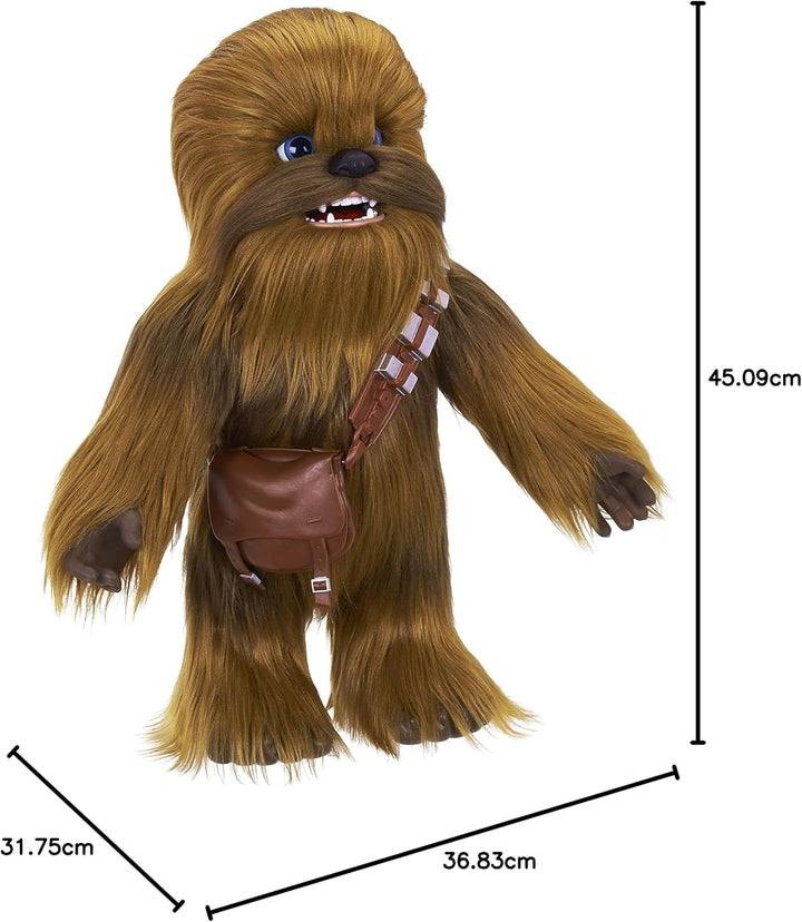 Hasbro E0584EU4 Star Wars - Solo Film Chewbacca, interaktive Plüschfigur