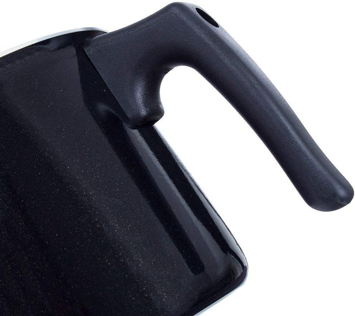 Ballarini Firenze Milchkocher, Cortan, Schwarz, Durchmesser 14 cm