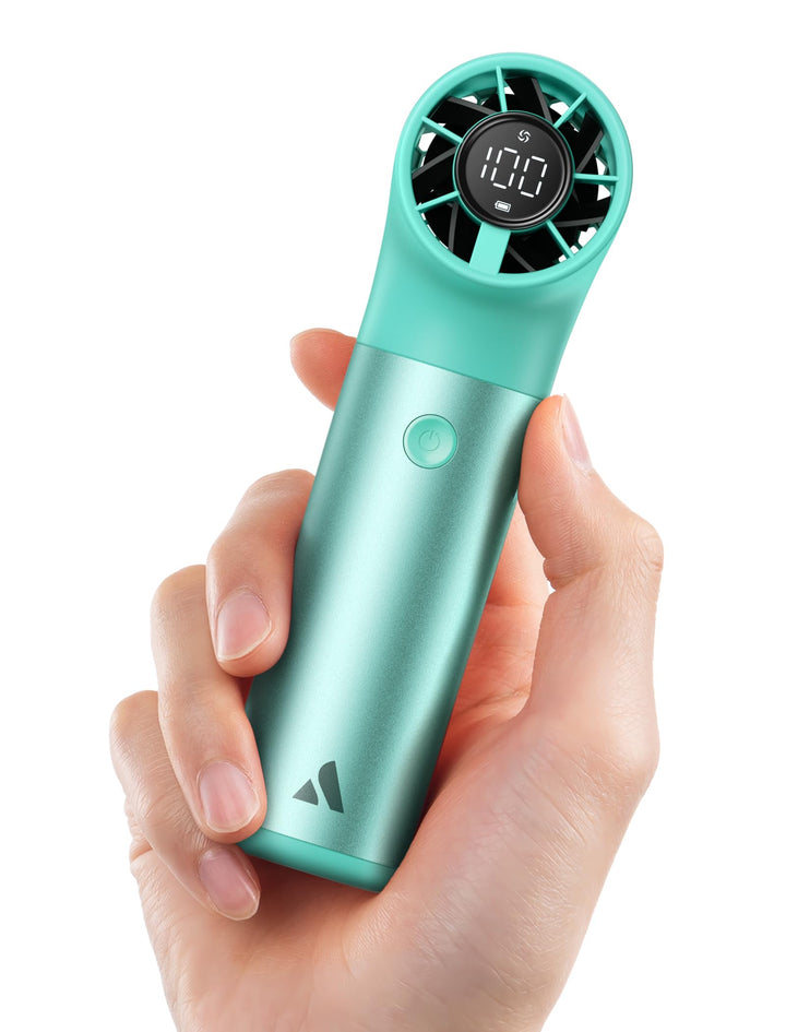 Aecooly Tragbarer Handventilator, Leistungsstarker Turbo-Mini-Ventilator, 19000 U/min High Speed Aer