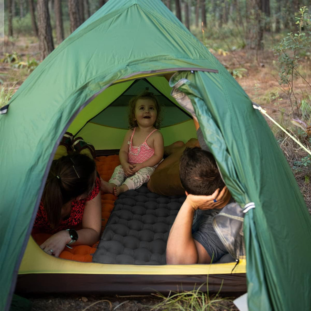 Naturehike Ultraleichte aufblasbare Isomatte Einzelne Schlafmatten 6,5 cm Dicke aufblasbare Schlafma