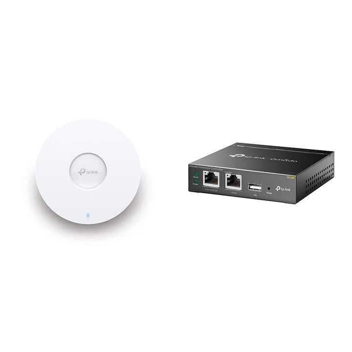 TP-Link EAP653 AX3000 Gigabit Dualband WiFi 6 WLAN Access Point &amp; OC200 Omada Hybrid PoE Hardware Co