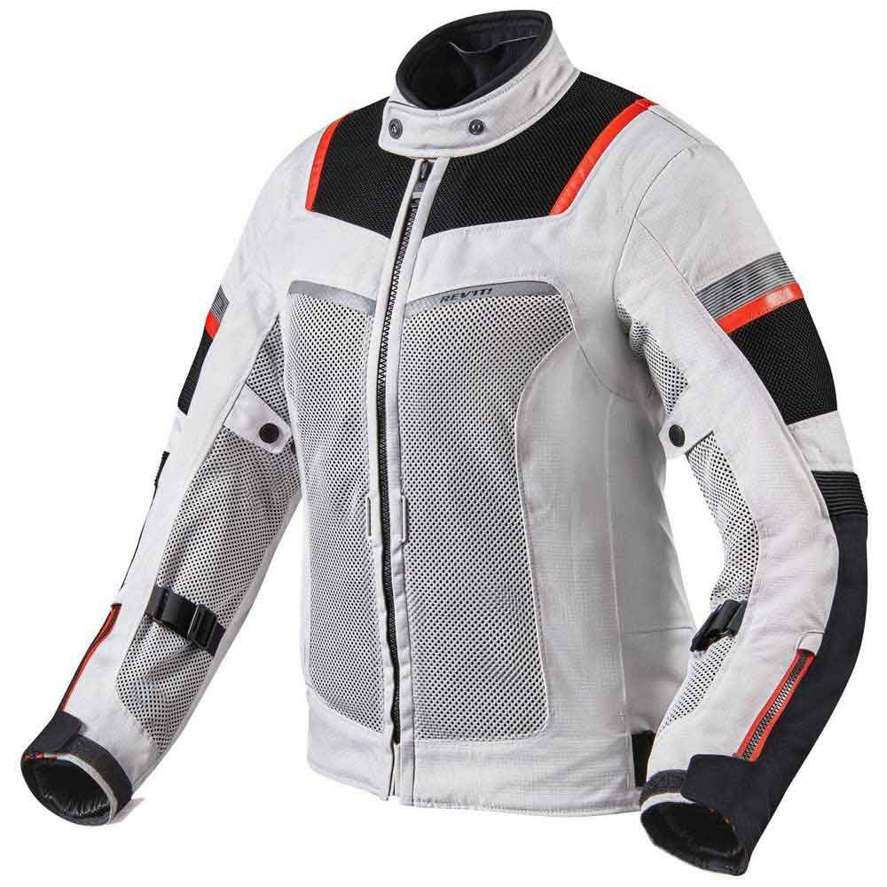 Revit Tornado 3 Damen Motorrad Textiljacke (White/Black,36)