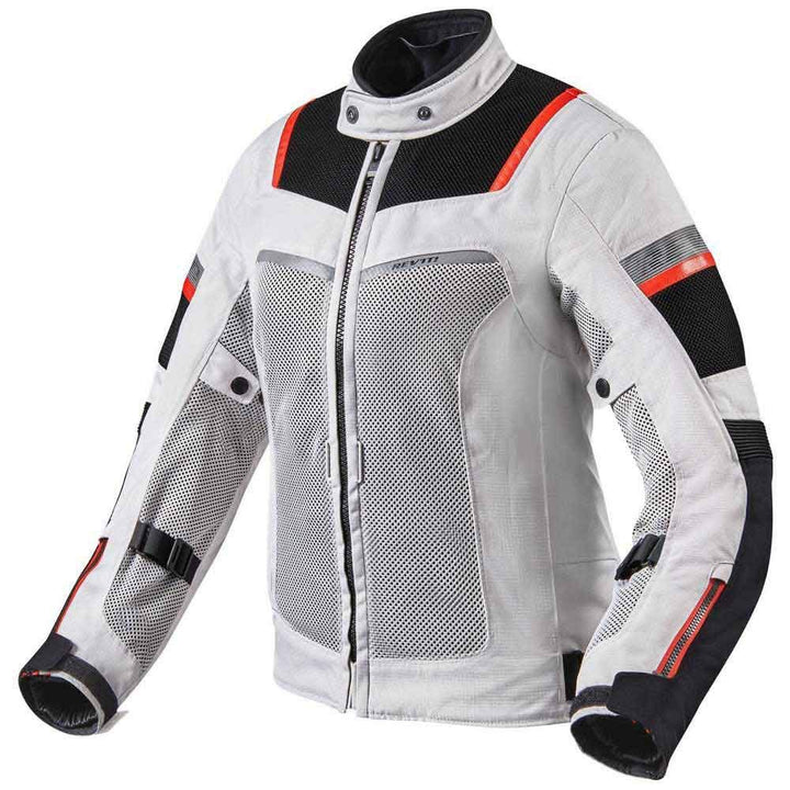 Revit Tornado 3 Damen Motorrad Textiljacke (White/Black,36)