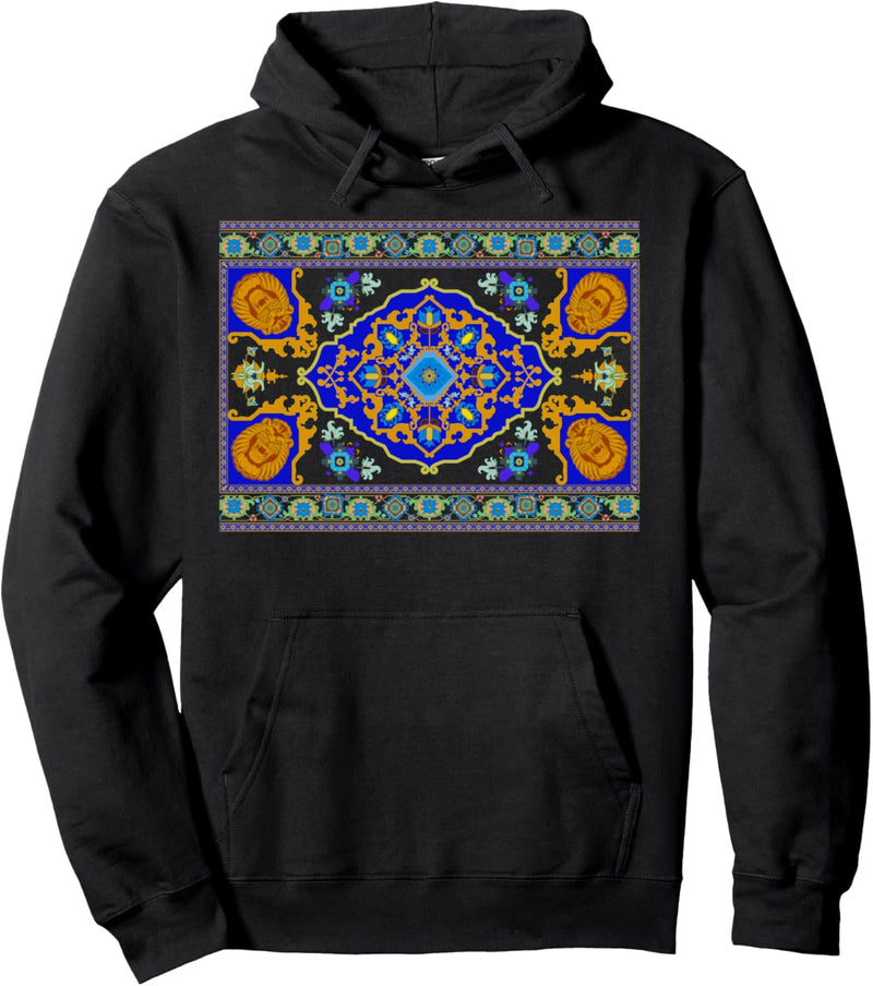 Disney Aladdin Live Action Magic Carpet Panel Pullover Hoodie