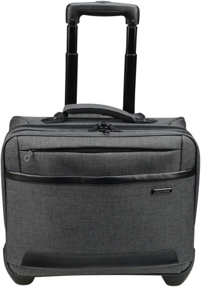 Lightpak Laptop-Trolley Arkon Rollkoffer, 42 cm, 22 L, Grau