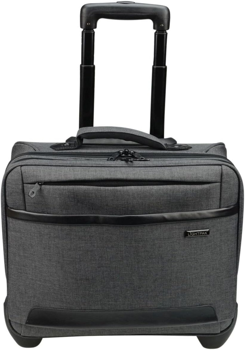 Lightpak Laptop-Trolley Arkon Rollkoffer, 42 cm, 22 L, Grau