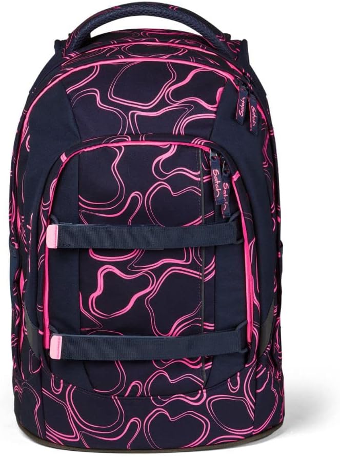 satch Pack Graffiti Edition Schulrucksack Set 5tlg. Pink Supreme, Pink Supreme