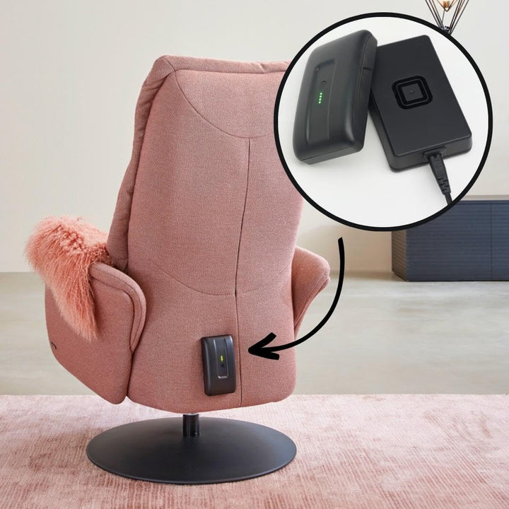 REALLaxx Ersatz-Akku passend für elektrische Himolla Polstergarnituren, Sofas & Sessel, Netzteil/Ger