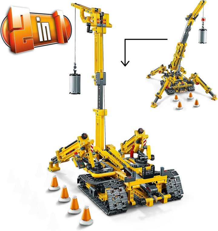 LEGO Technic 42097 - Spinnenkran Frustfreie Verpackung, Frustfreie Verpackung