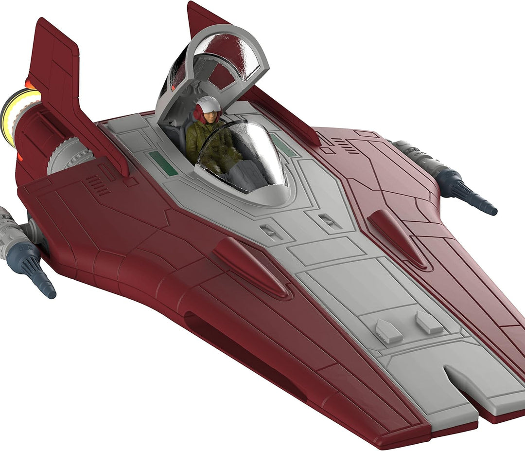 Star Wars - Resistance A-Wing Fighter, red (1:44) - EN/DE/FR/NL/ES/IT Modern, Modern