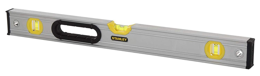 Stanley FatMax Wasserwaage Pro magnetisch (120 cm Länge, 1 vertikale Libelle, 1 horizontale Libelle