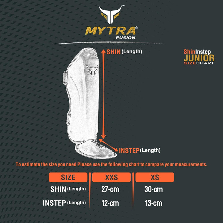 Mytra Fusion Kinder schienbeinschoner Kickboxen schienbeinschoner Shin RIST Pads für MMA Muay Thai M