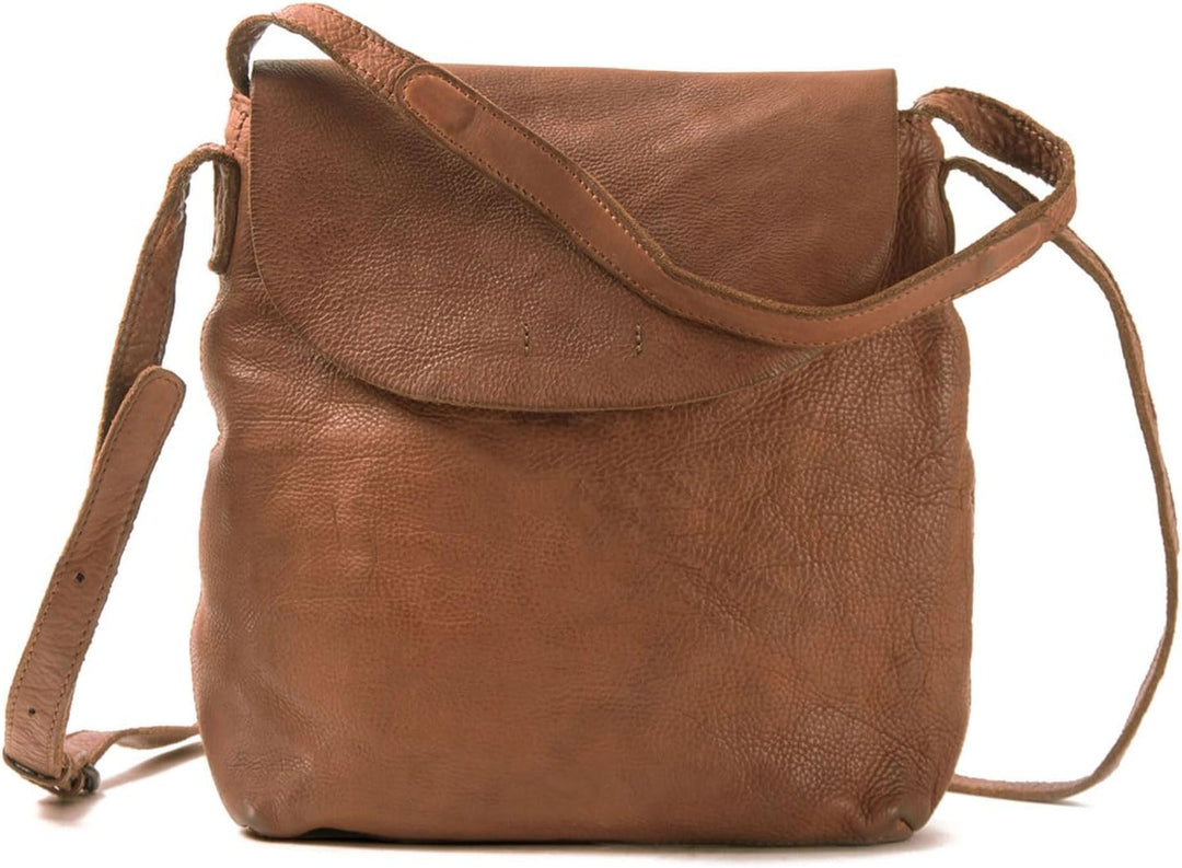 Harolds Submarine - Schultertasche M 26 cm cognac