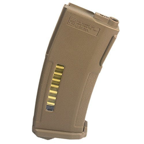 PTS EPM 150RD Enhanced Polymer AEG MAGAZINE schwarz für M4 AEG Serie Dark Earth [für Airsoft nur] by