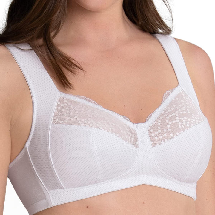 Anita - Orely - Damen - Entlastungs BH ohne Bügel - für grosse Cups 105B Weiss, 105B Weiss