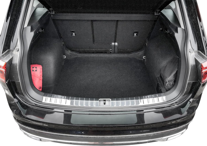 Ladekantenschutz Edelstahl CHROM kompatibel für VW Tiguan II | BJ ab 2016> | premium Qualität von RE