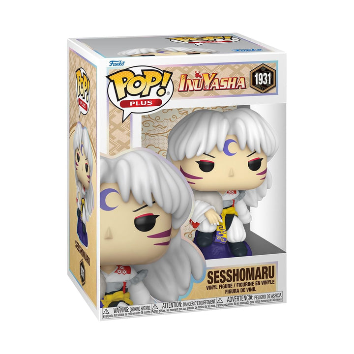 Funko Pop! Plus: IYA - Sesshomaru - (Sitting) - Inuyasha - Vinyl-Sammelfigur - Geschenkidee - Offizi