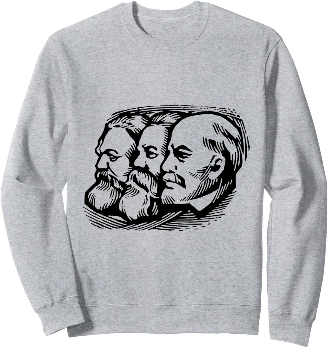 Karl Marx Lenin Engels Marxismus Kommunismus Sozialismus Sweatshirt