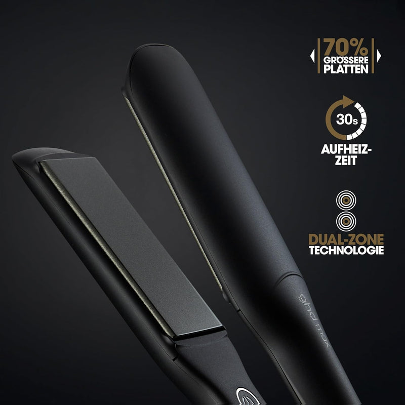 ghd max - professioneller Haarglätter mit breiten Platten für langes, dickes oder lockiges Haar, glä