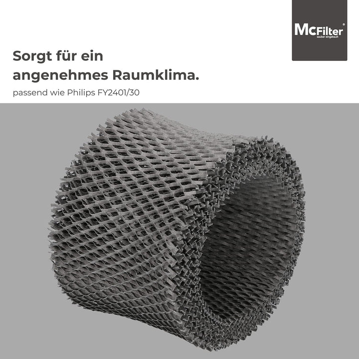 McFilter 5 Luftbefeuchterfilter kompatibel mit Philips Luftbefeuchter HU4801/01, HU4803/01, HU4811/1