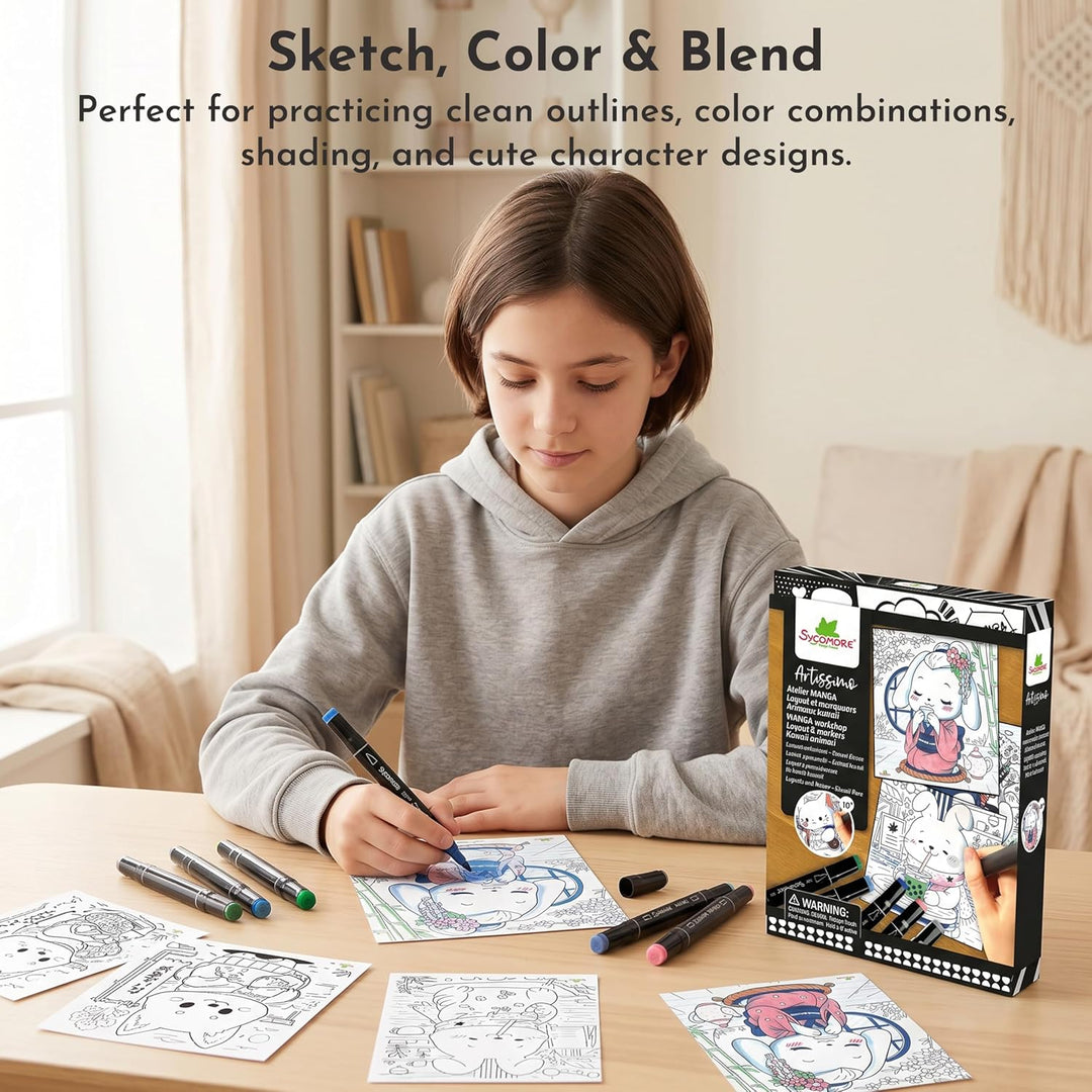 Au Sycomore Artissimo - PM Atelier Manga - Kawaii Tiere
