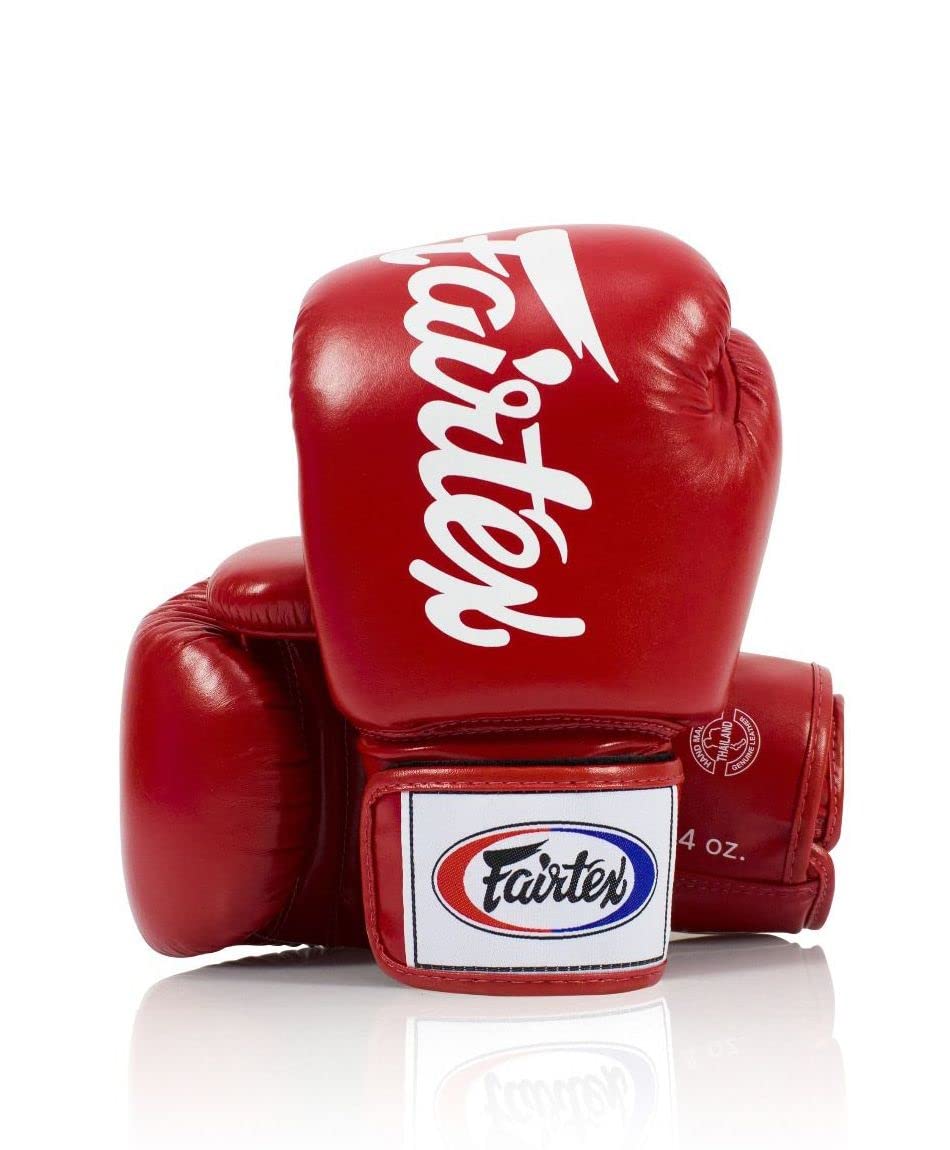 Fairtex BGV19 Deluxe Tight-Fit Gloves 16 oz Rot, 16 oz Rot
