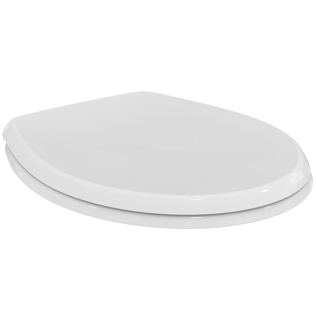 Ideal Standard Original WC-Sitz für handelsübliche Toiletten – Universal Design aus Duroplast in Wei