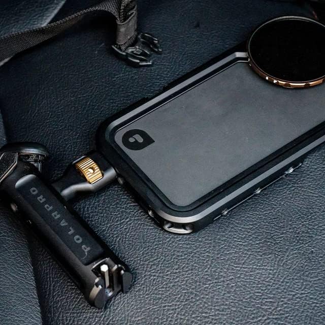 PolarPro - LiteChaser - iPhone 14 Pro MAX - Cage - Aluminium - Kompatibel mit dem Moment Objektiv iP