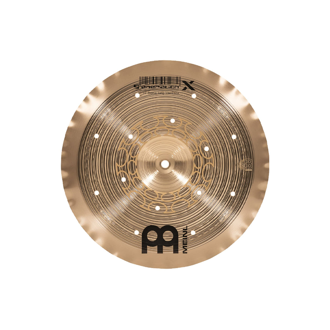 Meinl Cymbals GX-14FCH Generation X Thomas Lang Signature Filter Chinas 35,6 cm (14 Zoll) Regular Fi