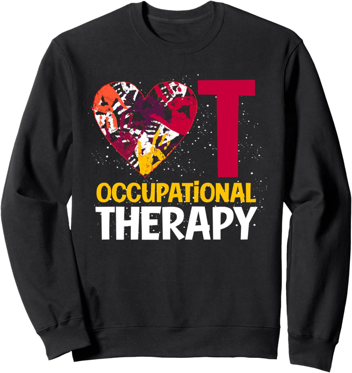 Therapeuten Ergopraxis Herz Ergotherapie Ergotherapeut Sweatshirt